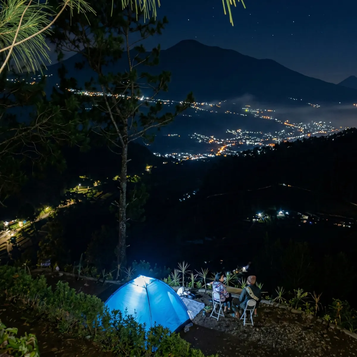 Pesona View City Light dan Sunrise Memukau di Kota Batu